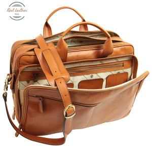 Italian Leather Briefcase Briefcase