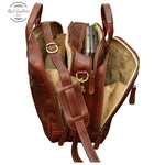 Italian Leather Briefcase Briefcase