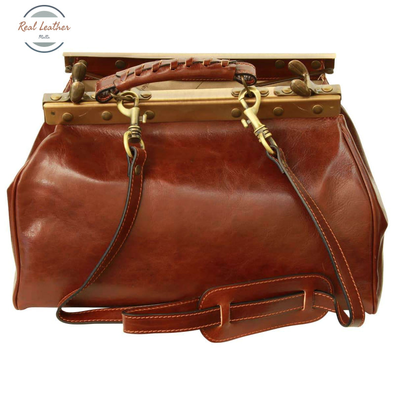 Leather bag Brown Hand Bag