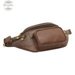 Leather belt pack Dark Brown Belt Bag