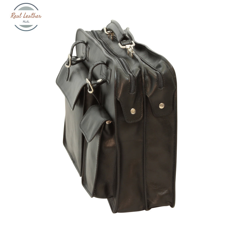 Leather Briefcase Black Briefcases