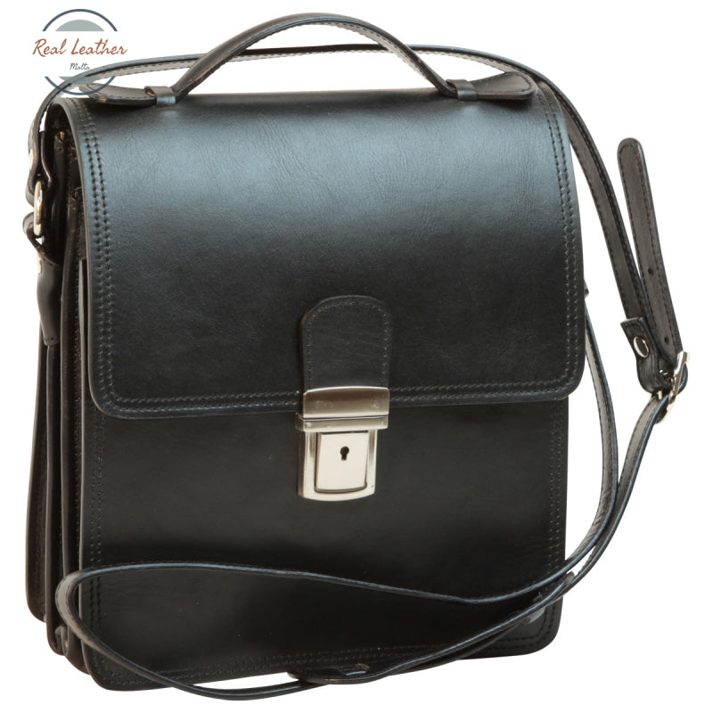 Leather Cross Body Satchel Bag Black Satchel Bag