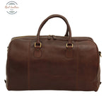 Leather Duffel Bag Dark Brown Duffel bag