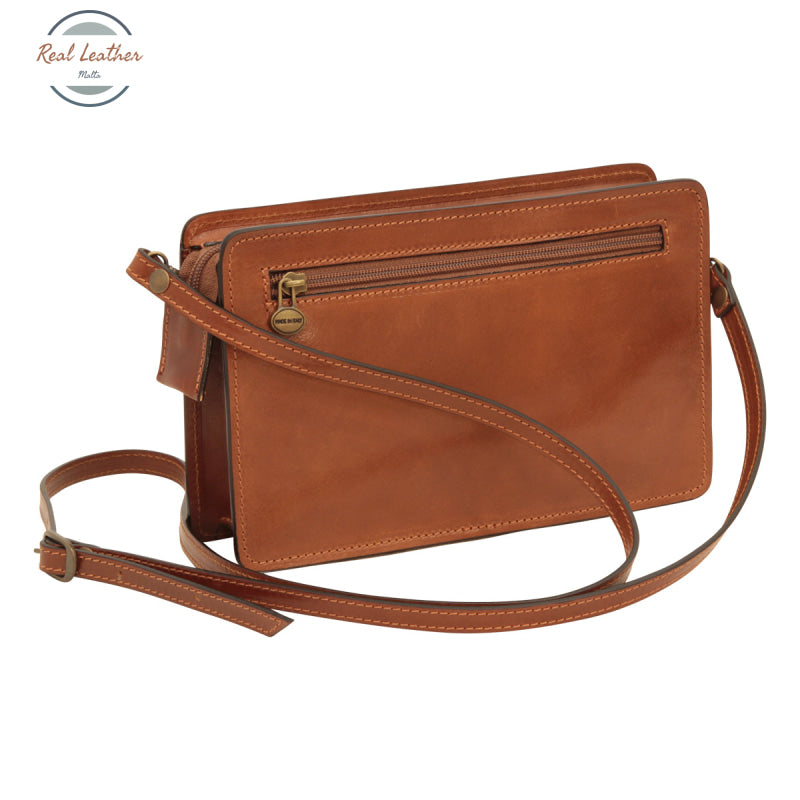 Leather Hand Bag Brown Handbags