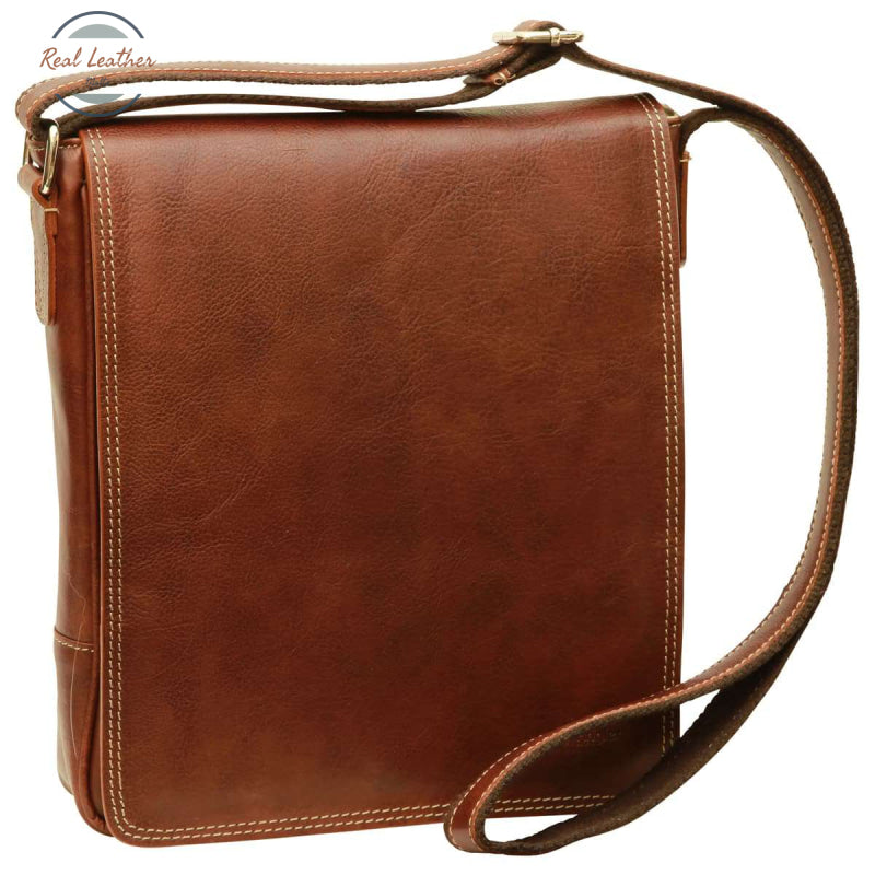 Leather I-Pad bag Chestnut Ipad Bag