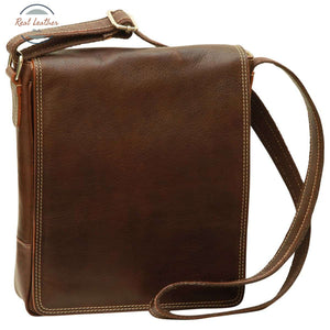 Leather I-Pad bag Dark Brown Ipad Bag