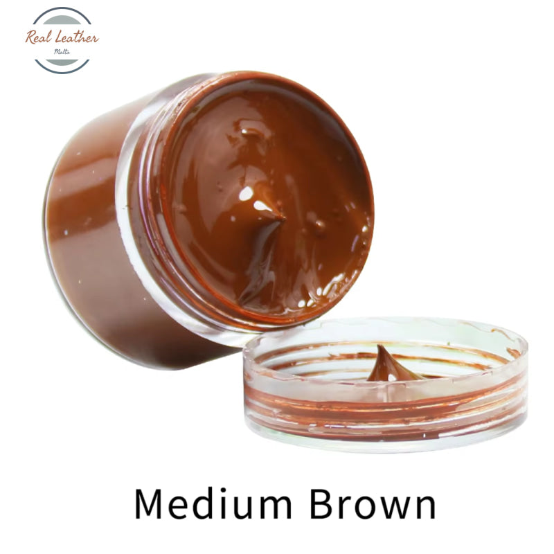 Leather Repair Cream Medium Brown / 30 Ml Leather Cream