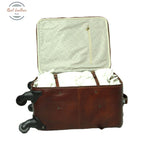 Leather trolley Brown Trolley
