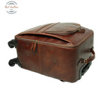 Leather trolley Brown Trolley