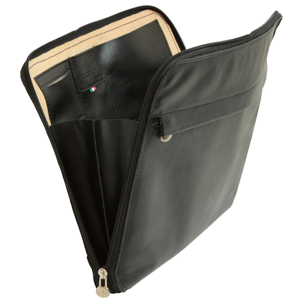 LUSSO Roma Italian Leather Executive Folder