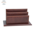 LUSSO Leather Desk Envelope Holder