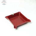 LUSSO Small Leather Valet Tray with Love Text