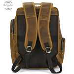 Multifunction Vintage Leather Backpack