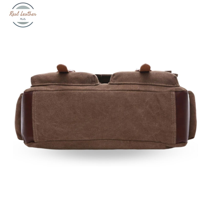 Mens Canvas Retro Style Messenger Bag Bags