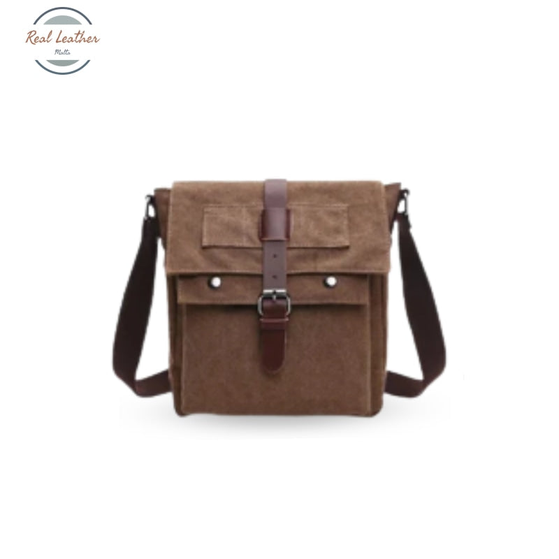 Mens Canvas Retro Style Messenger Bag Bags