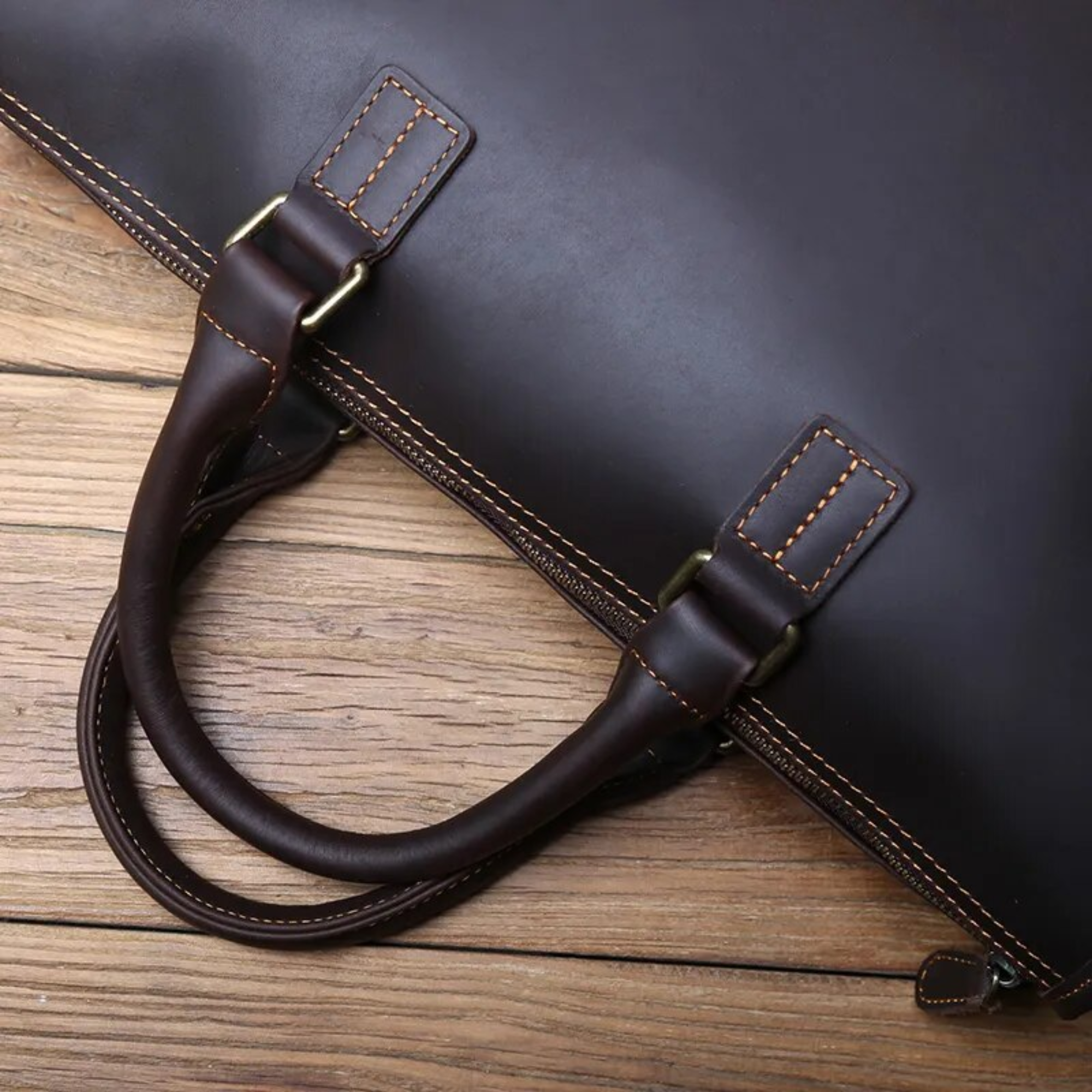 Genuine Leather Men's Handbag / Messenger Bag