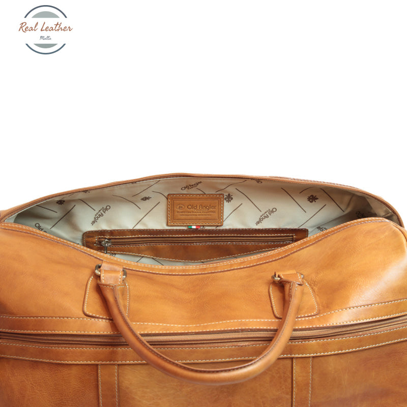 Oiled Calfskin leather duffel bag Duffel bags