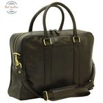 Soft Calfskin Leather Briefcase Black Briefcases