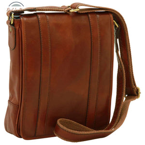 Soft Calfskin Leather Satchel Bag Mahogany Satchel Bag