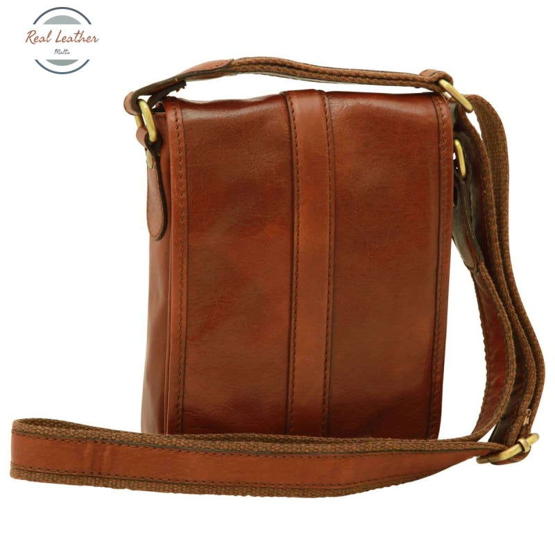 Soft Calfskin Leather Satchel Bag - Small Mahogany Satchel Bag