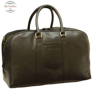 Soft Calfskin Leather Travel Bag Black Travel Bags
