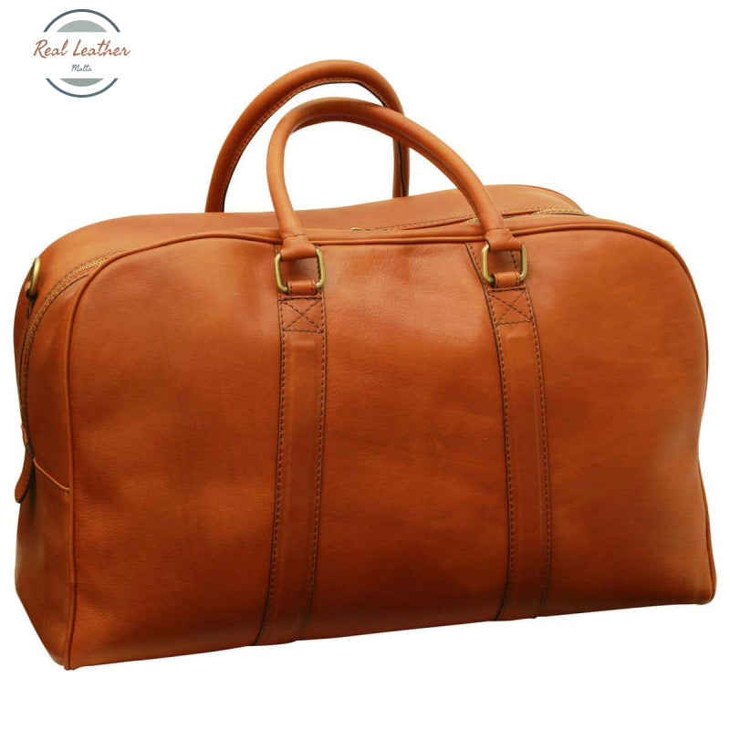 Soft Calfskin Leather Travel Bag Gold Travel Bags