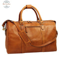 Travel Bag with shoulder strap Brown colonial Travel Bag