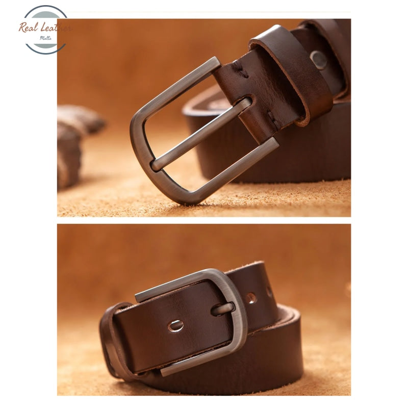 Vintage Leather Belt Formen