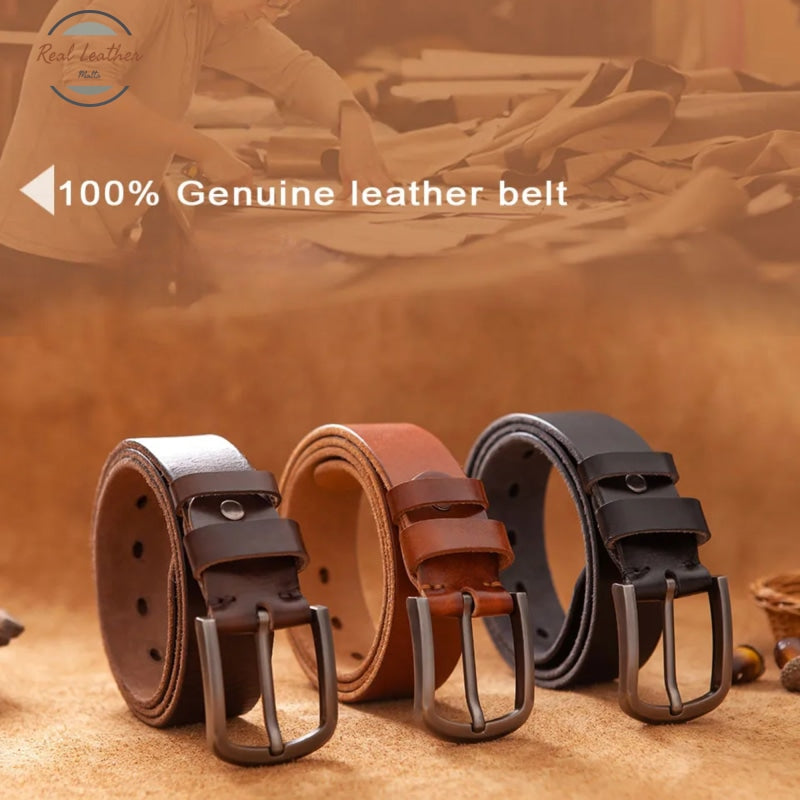 Vintage Leather Belt Formen