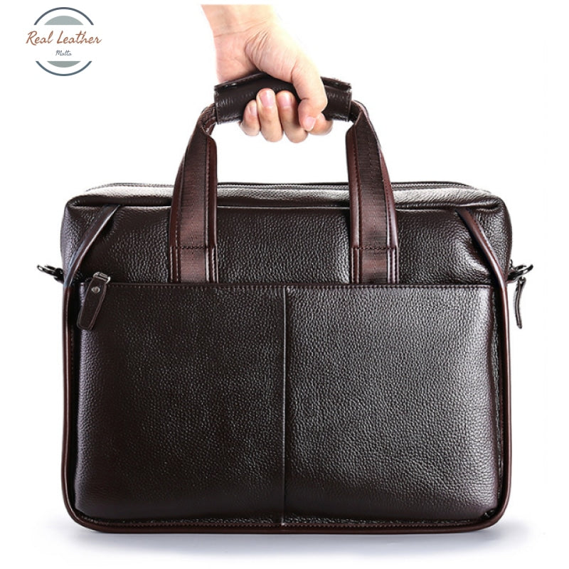 Genuine Leather Briefcase / Handbag for Men