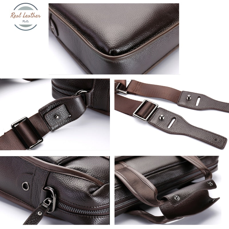 Genuine Leather Briefcase / Handbag for Men