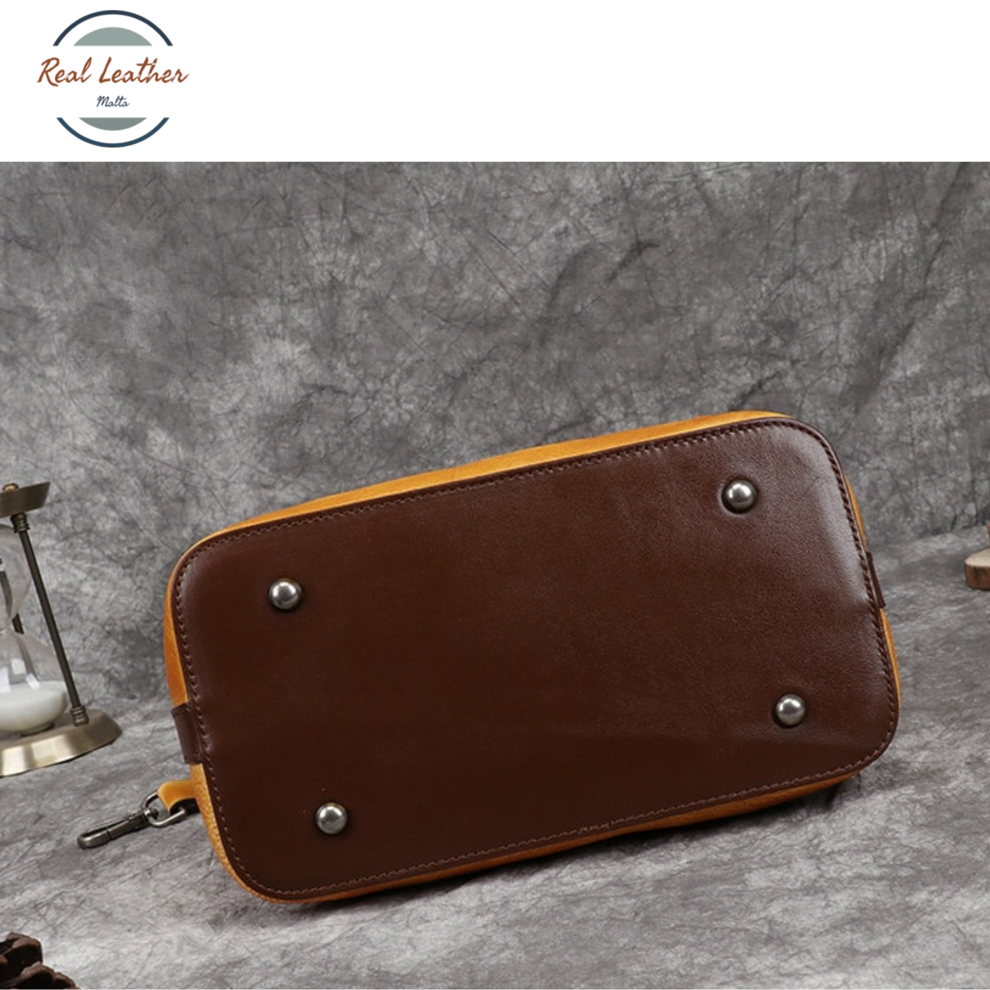 Retro Leather Women Shoulder Bag