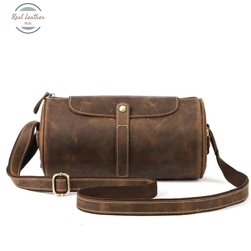 Casual Genuine Barrel Bag Bags