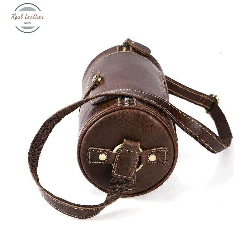 Casual Genuine Barrel Bag Bags