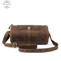 Casual Genuine Barrel Bag Brown / 27Cm X13Cm Bags
