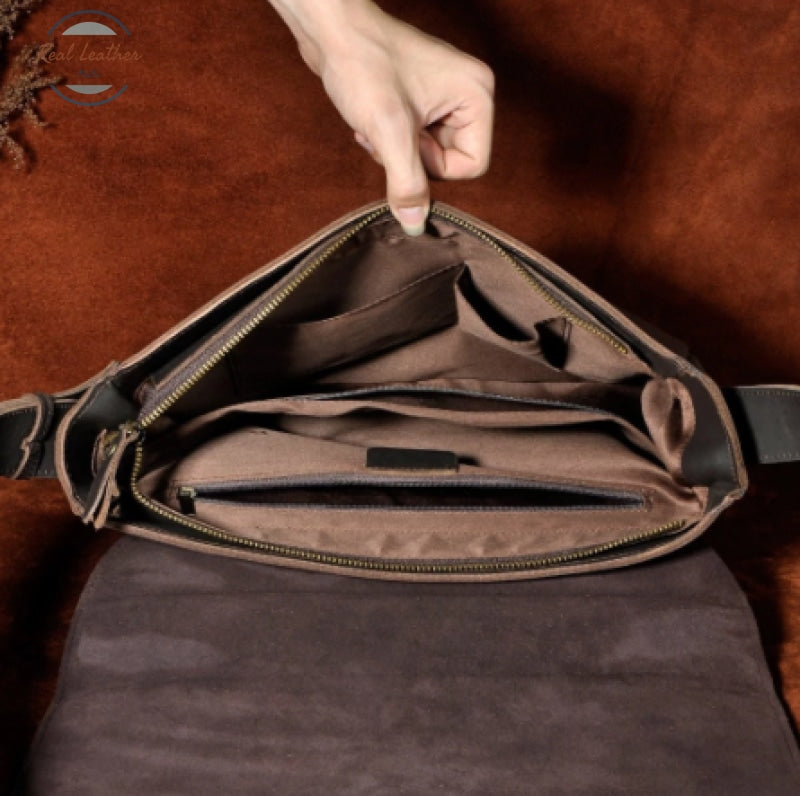 Casual Leather Cross Body Bag