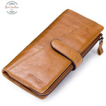 Cowhide Leather Men Wallets Style5