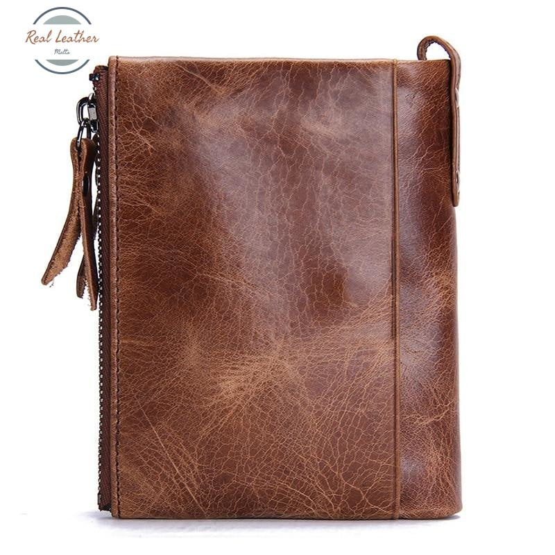 Crazy Horse Cowhide Leather Wallet Wallets