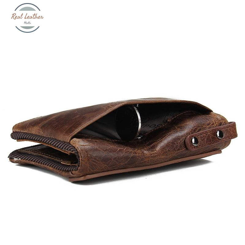 Crazy Horse Cowhide Leather Wallet Wallets