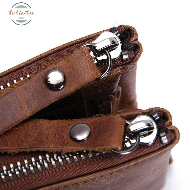 Crazy Horse Cowhide Leather Wallet Wallets