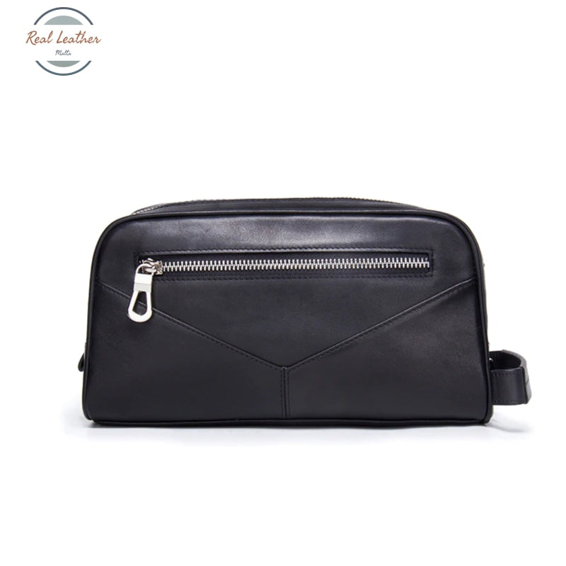 Crazy Horse Leather Travel Toiletry Bag Bags