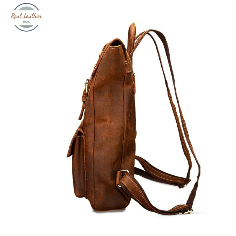 Crazy Horse Leather Vintage Travel Bag