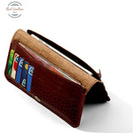 Crocodile Pattern Slim Wallet / Phone Holder