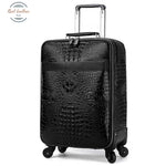 Crocodile Pattern Travel Luggage / 20 Suitcases