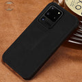 Echt Pull-Up Leer Telefoon Geval Voor Samsung Galaxy S20 Ultra Fe S9 S8 S10 Plus Note 20 10 9 M21