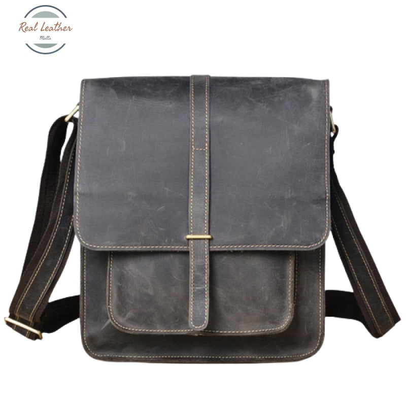 Genuine Leather Cross Body Messenger Bag