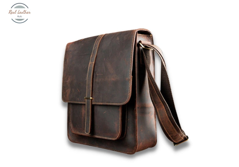 Genuine Cowhide Leather Cross Body Bag Messenger Bags