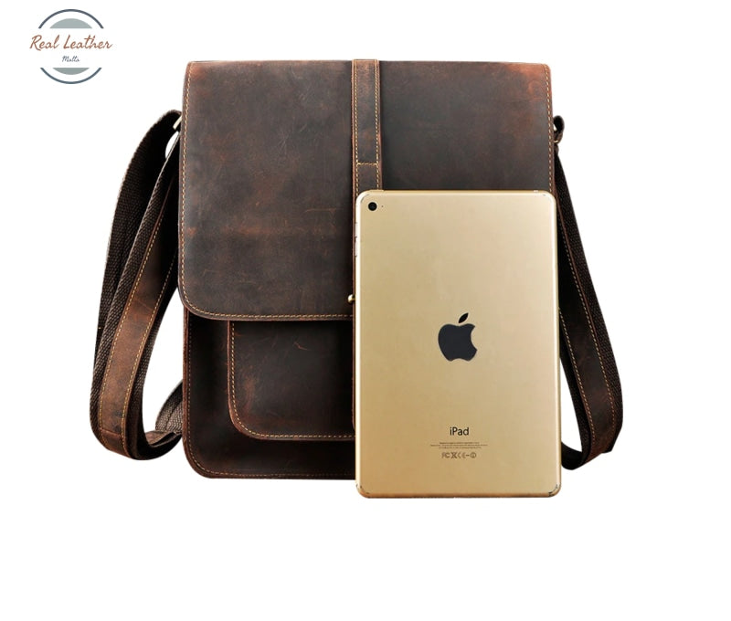 Genuine Cowhide Leather Cross Body Bag Messenger Bags