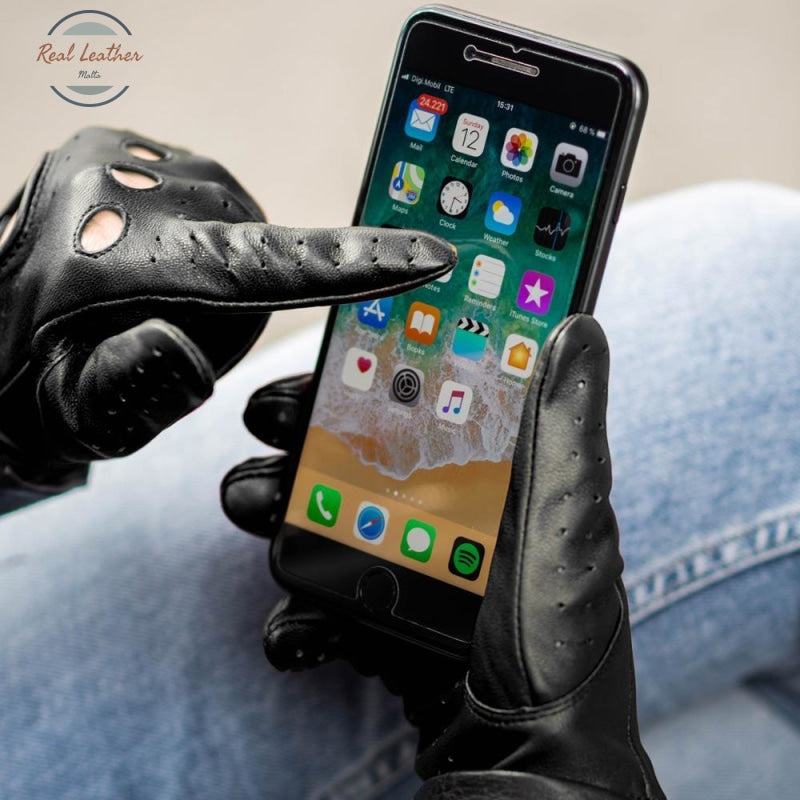 Genuine Lambskin Leather Gloves
