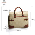 Genuine Leather 14 Inch Briefcase For Women